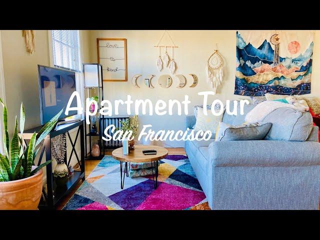 Apartment Tour in San Francisco (Haight-Ashbury) | 480 sq ft hippie studio