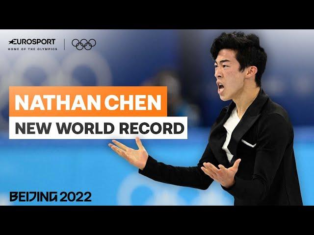 Nathan Chen Sets New World Record In Figure Skating | 2022 Winter Olympics