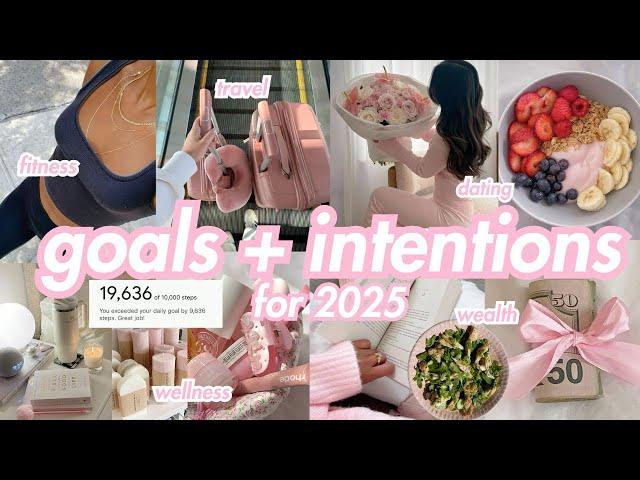 30 Goal Ideas for 2025: Intentions, Make 2025 Your BEST Year Yet | Roxy James #2025goals #2025reset