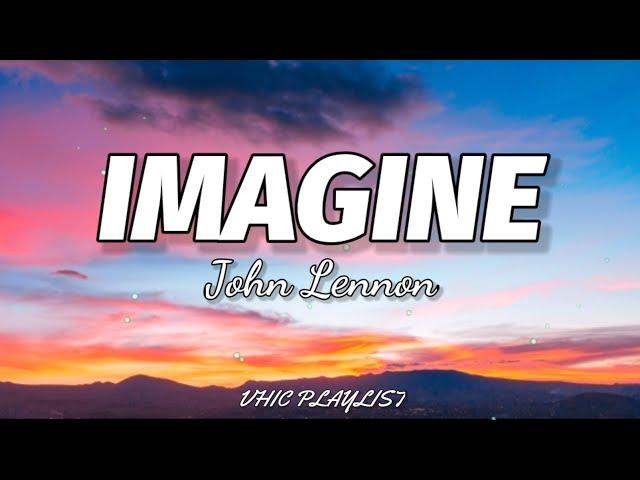 John Lennon - Imagine (Lyrics)