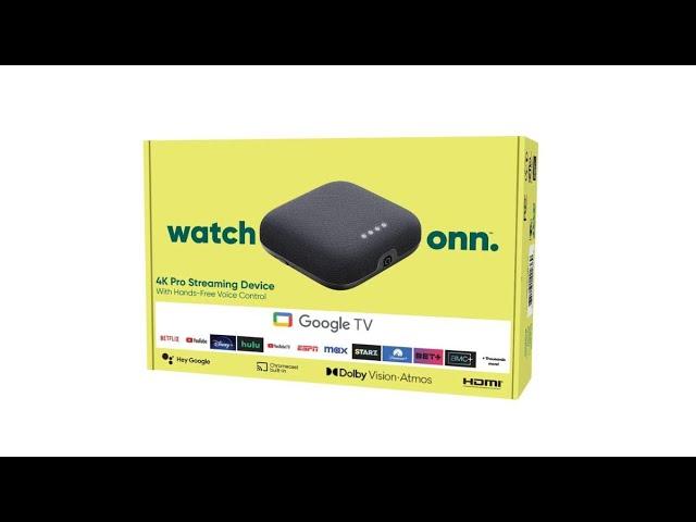 Review: onn. Google TV 4K Pro Streaming Device (New, 2024), 4K UHD resolution, Dolby Vision & Dolby