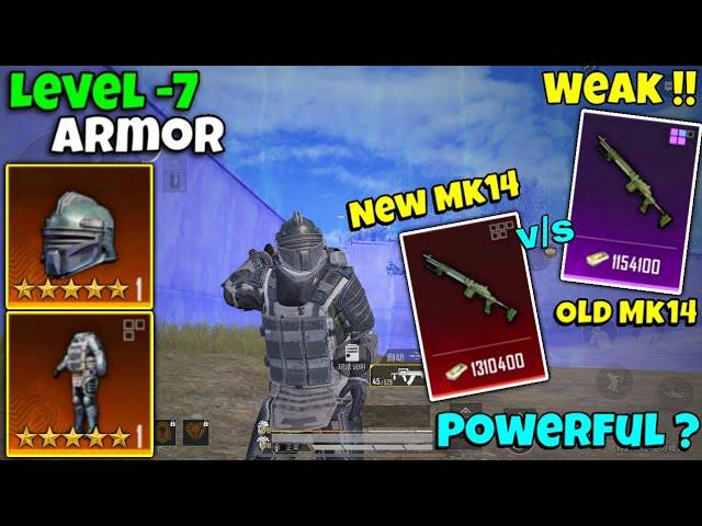 Play with New Mythic Mk14 & level 7 Armor | better than legendary? | PUBG METRO ROYALE