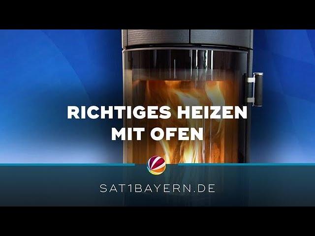 Heizen mit Ofen und Kamin: So klappt es im Winter