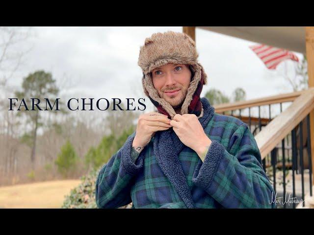 Farm Chores with Matt Mathews | Farm Life | Life On The Farm