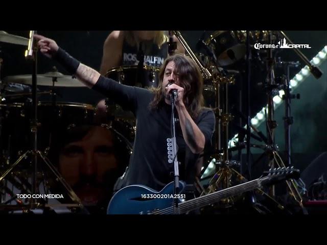 Foo Fighters - Let There Be Rock (AC/DC cover) - Corona Capitol, Mexico City, Mexico (18/11/2017)