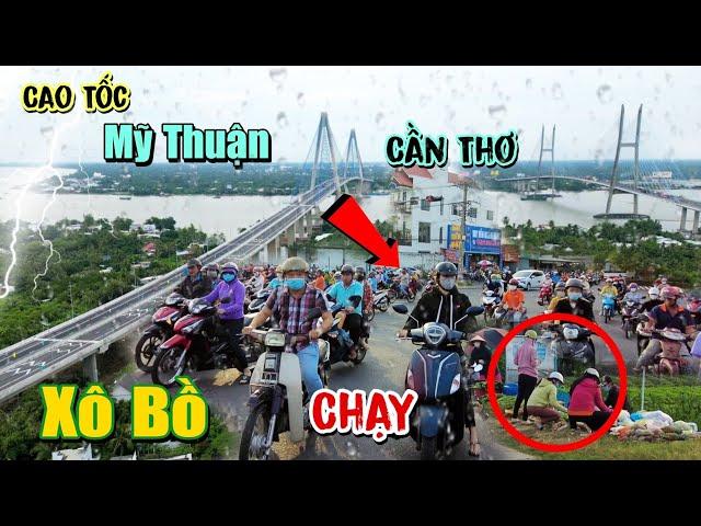 Đường Về Miền Tây "Khốc Liệt" Mưu Sinh 2 Mùa Mưa Nắng CT Mỹ Thuận Cần Thơ Nối 2 Bờ Vui Sông Tiền