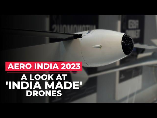 Aero India 2023: When India depends on Israeli drones, a look at top of the line 'India made' ones