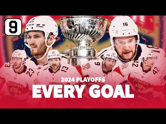 Every Florida Panthers Playoff Goal in the 2024 Stanley Cup Playoffs | NHL Highlights