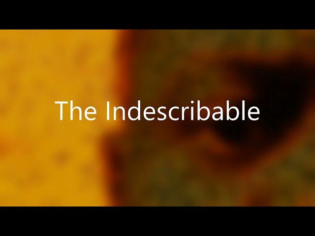 Turiya Speaks - The Indescribable