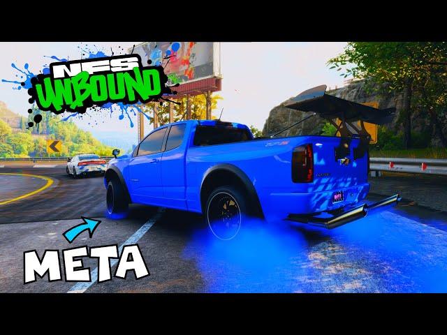 The BEST Drift Pro Car... Is a TRUCK?! | Chevrolet Colorado ZR2 Drift Pro Builds | NFS Unbound