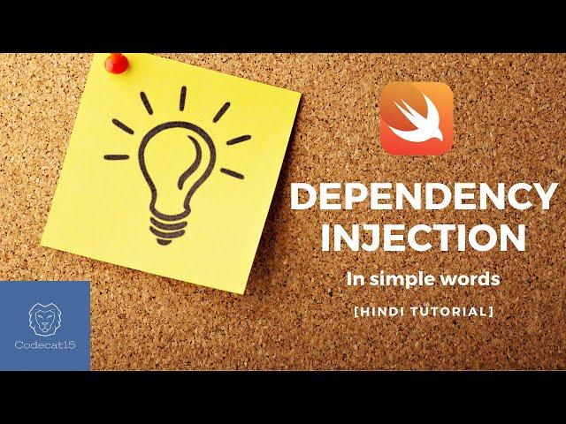 Dependency Injection In Swift Tutorial For Beginners | Swift 5