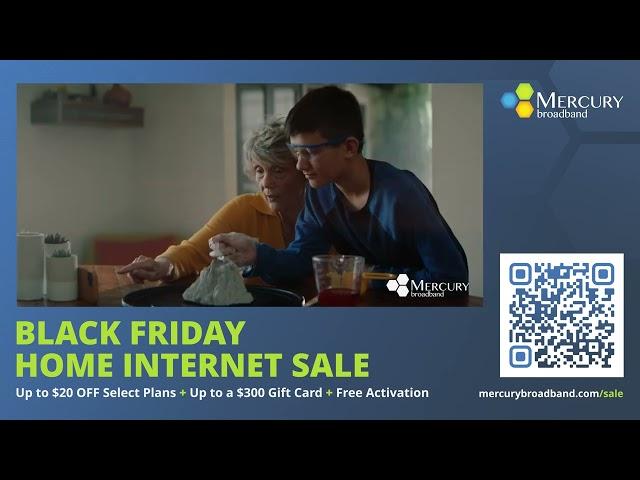 Mercury Broadband - Extended Black Friday Sale