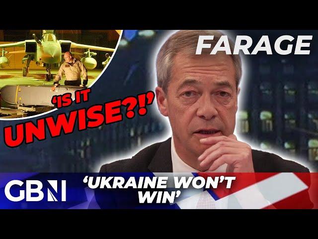 Nigel Farage OPPOSES Labour's 'worrying' decision to allow Ukraine to use its missiles: 'NOT wise'