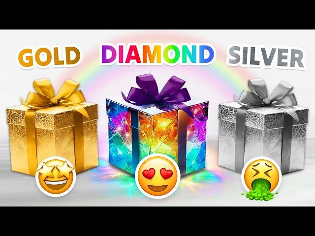 Choose Your GIFT...!  GOLD, DIAMOND or SILVER ⭐