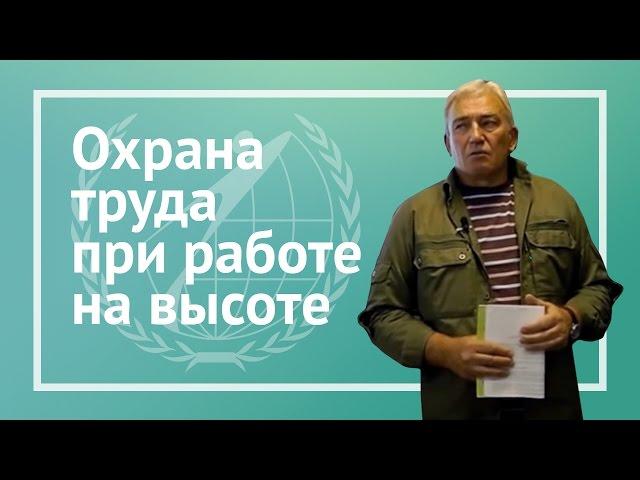 Охрана труда при работе на высоте. Новые правила Панаскин С.М.