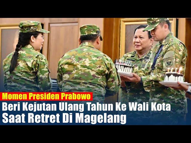 Presiden Prabowo Tiba-tiba Beri Kejutan Ulang Tahun Wali Kota Untuk Singkawang Dan Depok..