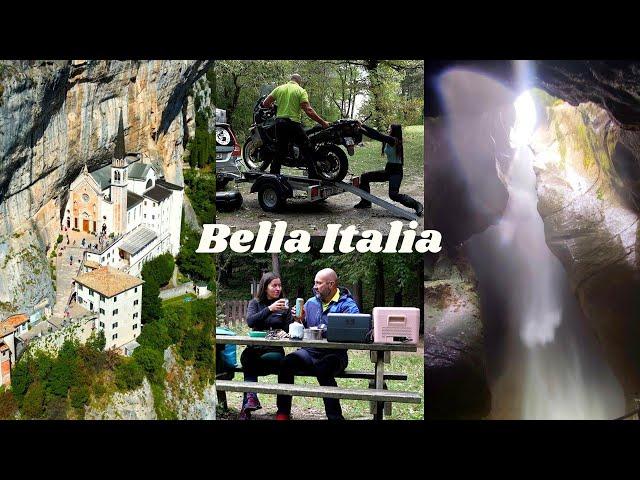 Aici am sărbătorit 100.000! Italia este divină! Madonna della Corona, Varone, Colle delle Finestre