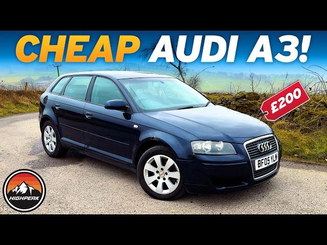 I BOUGHT A CHEAP AUDI A3 FOR £200!