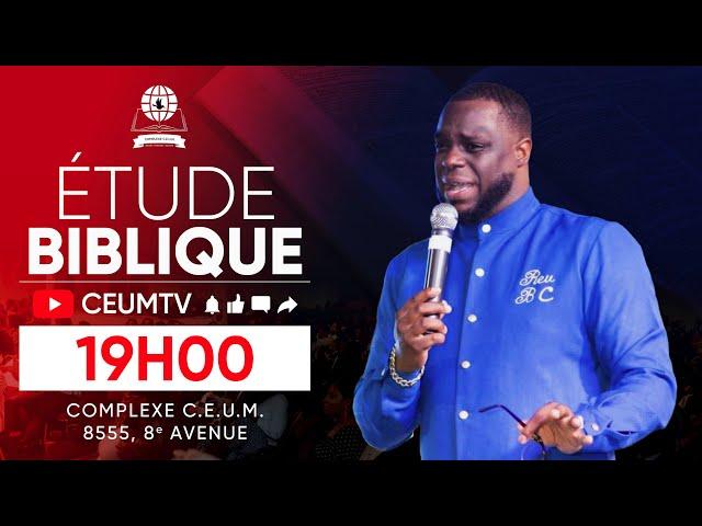 ÉTUDE BIBLIQUE | COMPLEXE CEUM | PASTEUR CALEB BC BARTHELUS | 07/10/2024