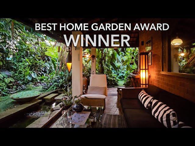 Inside Singapore's AWARD-WINNING Tropical Home Garden| Min's Garden with 15 Design Tips 