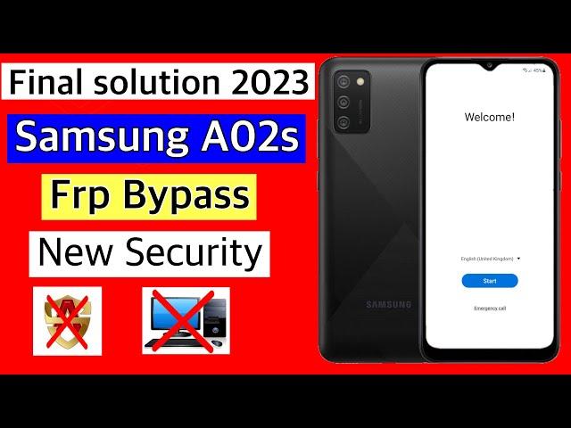 Final solution 2023-Samsung A02s Frp Bypass without Pc || Samsung a02s bypass google account lock ||