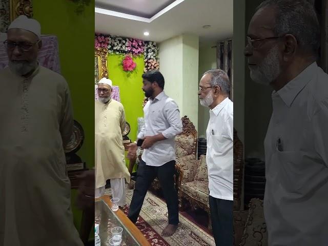 Shaikpet Corporator 𝐌𝐨𝐡𝐚𝐦𝐦𝐞𝐝 𝐑𝐚𝐬𝐡𝐞𝐝 𝐅𝐚𝐫𝐚𝐳𝐮𝐝𝐝𝐢𝐧 Sahab Had A Group Meeting Discussion On Development.
