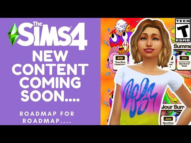 NEW Sims 4 Roadmap.. For A Roadmap