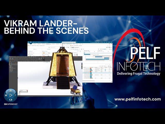 Vikram Lander: Unveiling the Design Process in 3DEXPERIENCE SOLIDWORKS | Behind the Scenes |