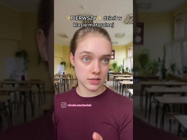 Z czego piszecie/pisaliście maturę? Wbijajcie na IG: nicole.weclawiak