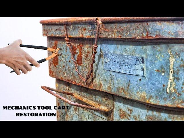 1960s Tool Cart Restoration - Forgotten and Swamped!