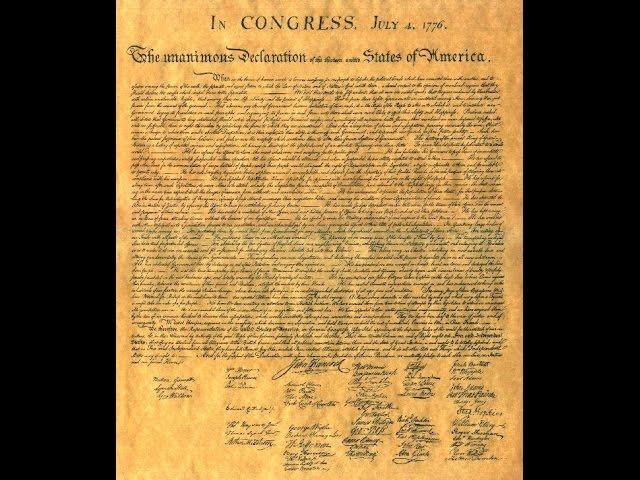 The Declaration of Independence