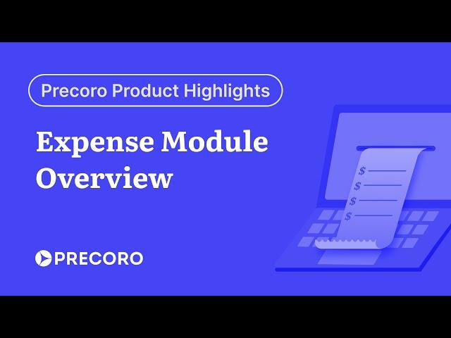 Expense Module Overview | New Module Demo