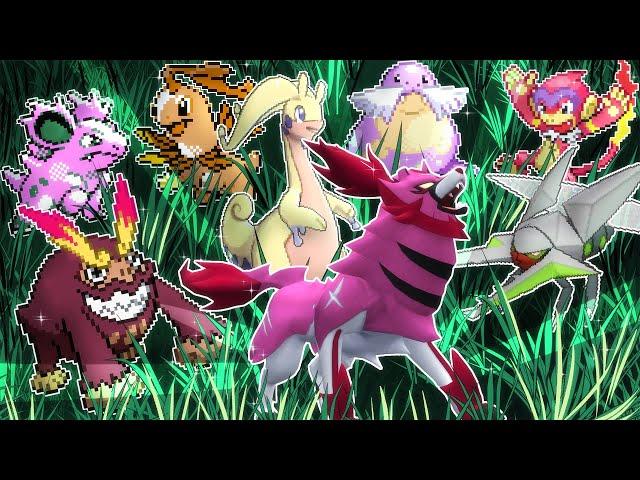 Catch A Shiny Pokemon From Every Generation, Then We Battle!