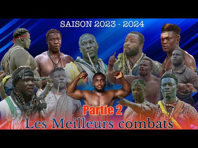 Partie 2 les Melleurs combats saison de lutte 2023 - 2024