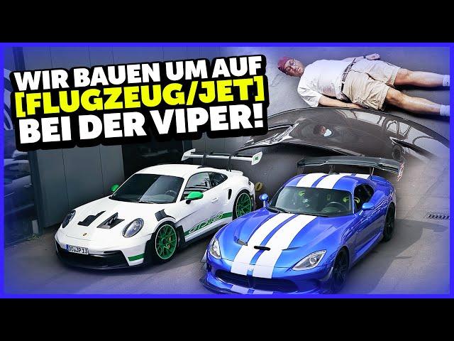 JP Performance - Wir bauen um auf FLUGZEUG! | Dodge Viper