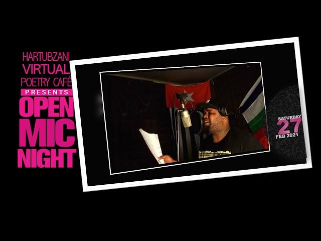 Hartubzani VPCafé  - International Open Mic Night Sat Feb 27 2021 - Soul Jay out of Solomon Island