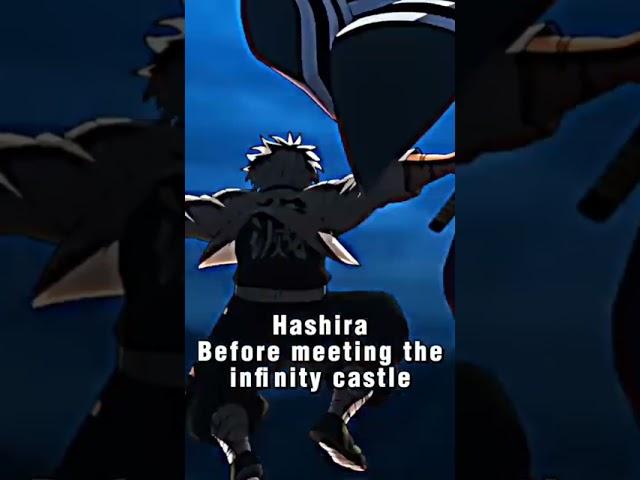 Hashira Meeting The Infinity Castle #amv #anime