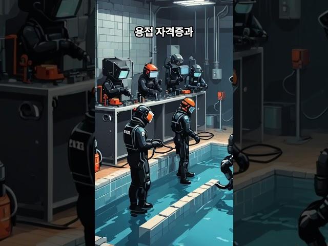 연봉 1억, 수당만 수천! 바닷속에서 돈 버는 직업 ‘수중 용접사’ #수중용접 #고수입직업 #위험직 #해양플랜트 #기능직 #기능직고소득#용접자격증#해외플랜트취업#특수기술직