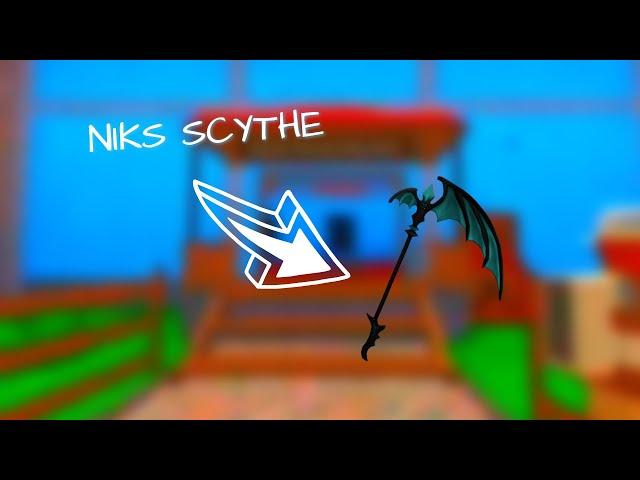 OMG I GOT NIK'S SCYTHE (tysm nik)