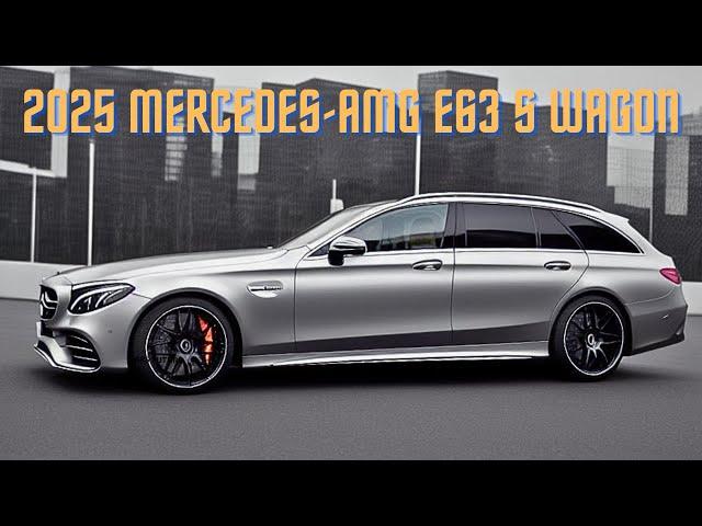 Next-Generation! All-New 2025 Mercedes AMG E63 S Wagon | First Look, Interior, Exterior, Specs