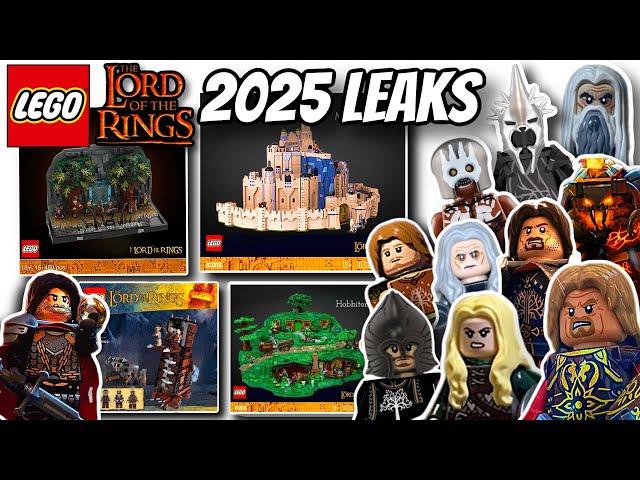 LEGO Lord of the Rings 2025 Leaks UPDATE Minas Tirith, UCS Shire + MORIA