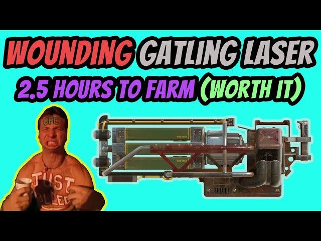 Farming the BEST GATLING LASER in Fallout 4 (It took forever...)