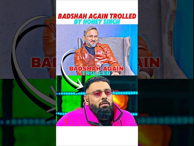 HONEY SINGH TROLL BADSHAH AGAIN  #honeysingh #badshah #aystaryt