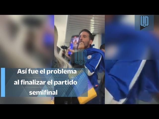 Así fue la bronca que hubo entre un miembro del cuerpo técnico de Cruz Azul y la prensa