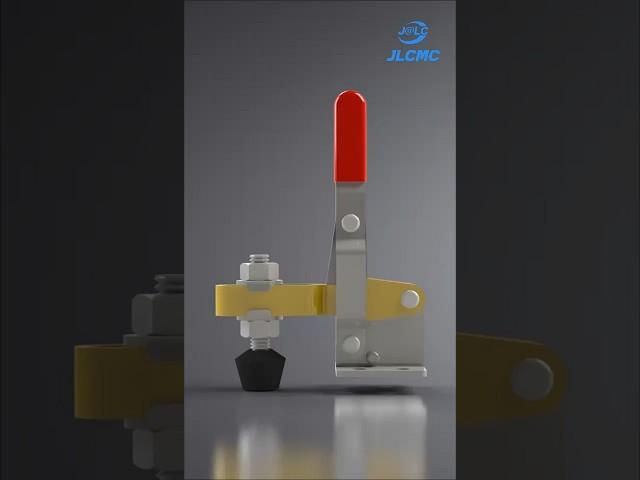 Vertical Compression Clamp Flange Base Mechanism  #jlcpcb #jlcmc #mechanism