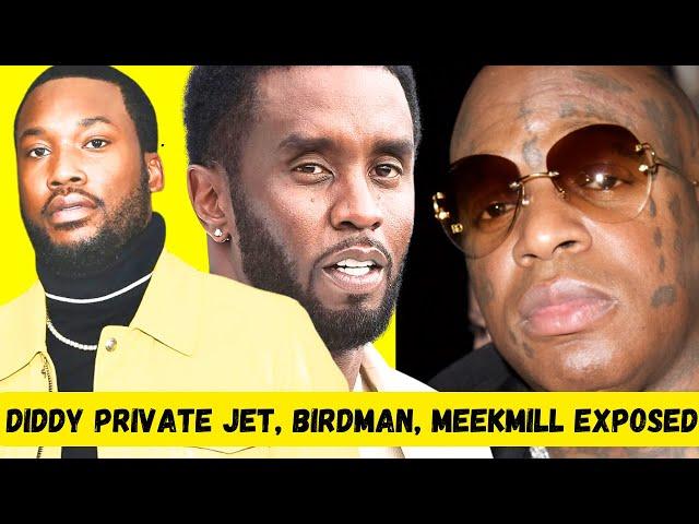 Diddy Private Jet Busted w/ Videos of Kissing Birdman & MeekMill, Pussycat Dolls EXPOSE DIddy