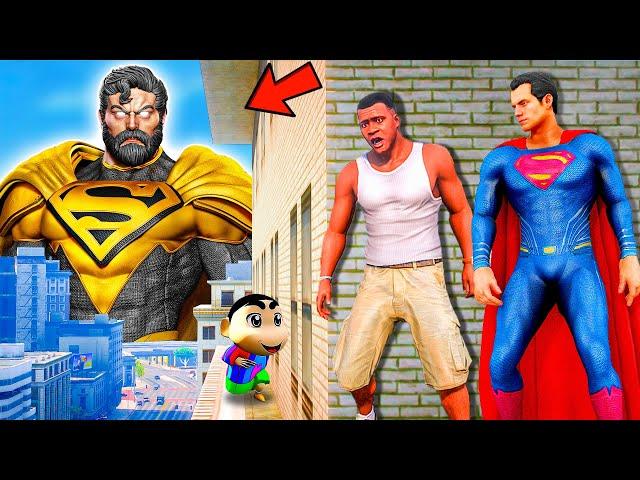 Franklin and Shinchan & Pinchan play HIDE AND KILL with Squid Game Doll In GTA 5