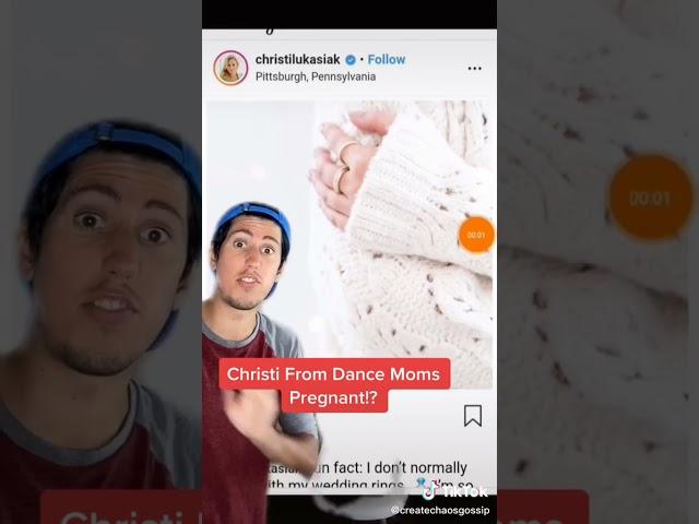 Who remembered when Christi was pregnant? TikTok: createchaosgossip