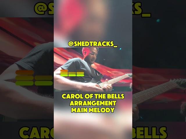 "Carol of the bells" melody arrangement by @shedtracks