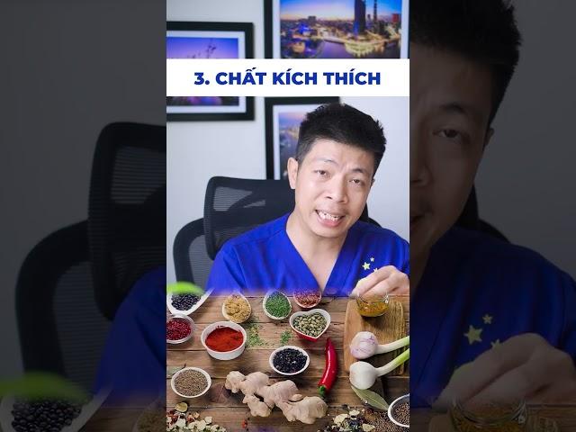4 Nhóm Thực Phẩm Gây Viêm Loét Dạ Dày Cần Tránh | Dr Ngọc #viemloetdaday #shorts #drngoc